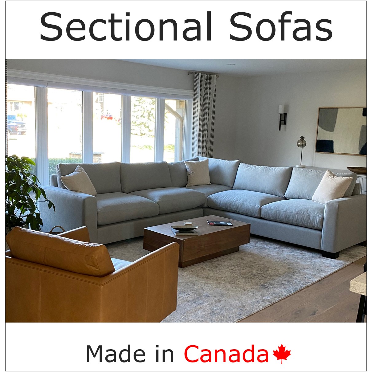 Sectional Sofas (Made in Canada)